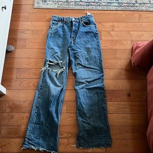 Zara wide leg jeans